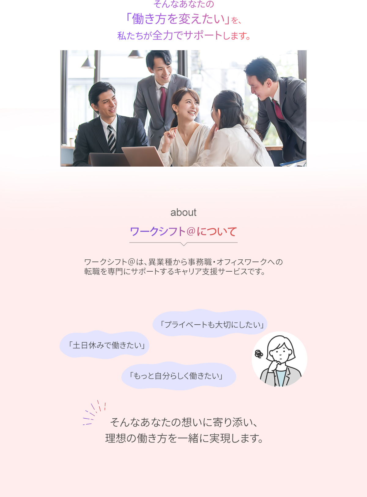 ワークシフト＠について